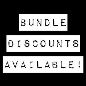 Bundle and save 20%!!! 2 items!